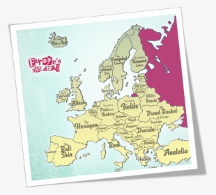 Map Of Europe For Children, HD Png Download, Free Download
