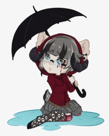Mitzy Caught In The Rain - Cartoon, HD Png Download, Free Download