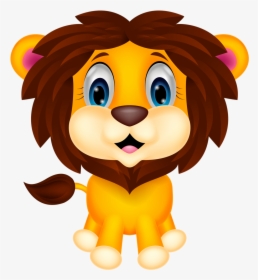 Png Pinterest Clip - Cute Cartoon Lion, Transparent Png, Free Download