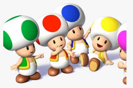 Toad Transparent Wallpaper Mario Png Black And White - Super Mario Party Toad, Png Download, Free Download