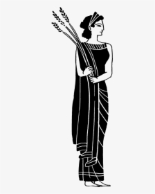 Demeter Black And White, HD Png Download, Free Download