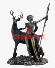 Cc7854 By Dark Knight Armoury - Greek Goddess Artemis Statue, HD Png Download, Free Download