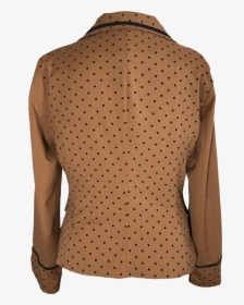 40’s Polka Dot Buttoned Blazer By Bettie Page - Polka Dot, HD Png Download, Free Download
