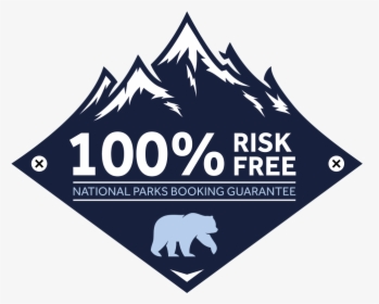100% Risk Free National Parks Booking Guarantee - Mountain Outdoor Adventure Logo, HD Png Download, Free Download
