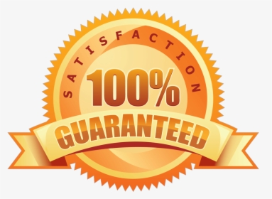 Satisfaction 100% Guaranteed - Label, HD Png Download, Free Download