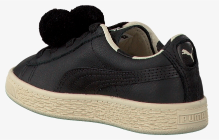 Black Puma Sneakers Puma X Tc Basket Pompom, HD Png Download, Free Download