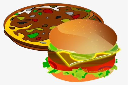 Pizza And Burger Clipart, HD Png Download, Free Download