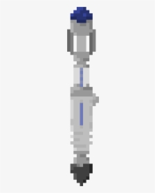 Doctor Who Sonic Screwdriver Pixel Art, HD Png Download, Free Download