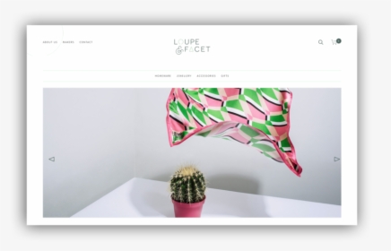 Loupe Facet Accessories Ecommerce Squarespace Website, HD Png Download, Free Download