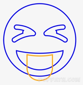 Transparent Tongue Out Emoji Png - Silly Emoji Face Drawing, Png Download, Free Download