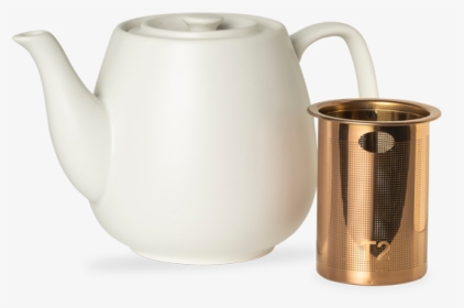 T2 Teaset Hugo White Teapot Small - Teapot, HD Png Download, Free Download