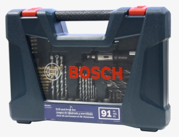 91 Piece Drill And Driver Bit Set Bosch Ms4091 - Messenger Bag, HD Png Download, Free Download