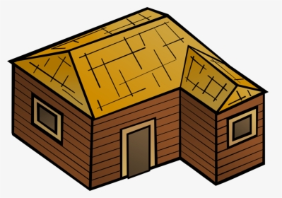 Collection Of House - Wood House Clipart, HD Png Download, Free Download