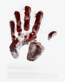 Hand, Handprint, Color, Finger, Red, Art, Reprint - Serial Killers Handprint, HD Png Download, Free Download