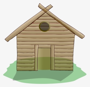 Wood Three Little Pigs Houses, HD Png Download, Free Download