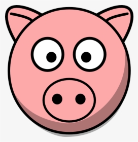 Cartoon Pig Face 47166 - Pig Face Clipart, HD Png Download, Free Download