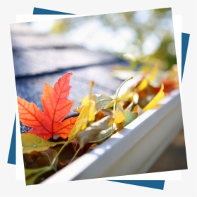 Rain Gutters With Leaves, HD Png Download, Free Download