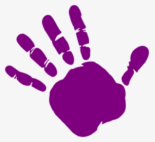 Hand Print Png Fashion - Handprint Clipart, Transparent Png, Free Download