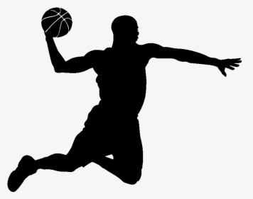 Basketball Player Black And White, HD Png Download, Free Download