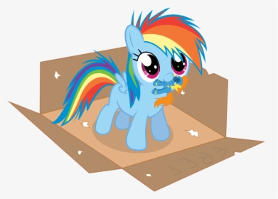 Chubble-munch, Box, Cute, Dashabetes, Dead Source, - Crescent Moon Mlp Hd, HD Png Download, Free Download