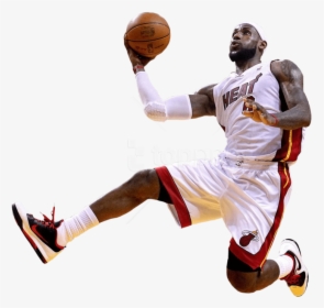 Basketball Moves,basketball,ball Game,team Sport,football - Lebron James Dunk Png, Transparent Png, Free Download