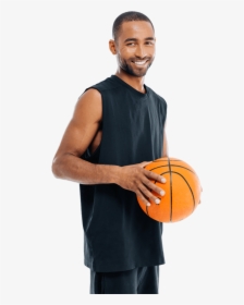 Boy Holding Basketball Png, Transparent Png, Free Download
