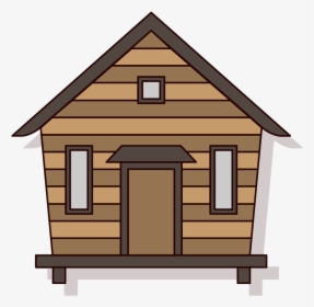 Log House Png - Cabin Cartoon, Transparent Png, Free Download