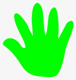 Transparent Red Handprint Png - Clipart Hand Left And Right, Png Download, Free Download