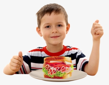 Boy Eating Fruits And Vegetables, HD Png Download, Free Download