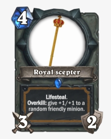 Transparent King Scepter Png - Thunderfury Blessed Blade Of The Windseeker Hearthstone, Png Download, Free Download