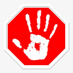 Stop Hand Finger Free Picture - Stop Hand Sign Png, Transparent Png, Free Download