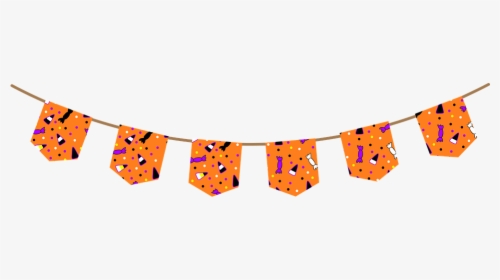 Halloween, Decoration, Bunting, Garland, Banner - Bunting Png, Transparent Png, Free Download