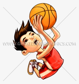 Vector Transparent Library Techflourish Collections - Cartoon Basketball Boy Clipart, HD Png Download, Free Download