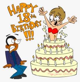 18th Birthday Quotes Tumblr Birthday Cake Remix Tumblr - Happy 18th Birthday Boy, HD Png Download, Free Download