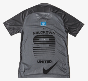 Nike Swoosh Football T Shirt - Active Shirt, HD Png Download, Free Download