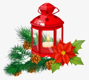 Lantern Cliparts - Christmas Lantern Clipart, HD Png Download, Free Download