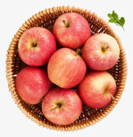 Basket Of Apple Png Free Background - Basket Of Apples, Transparent Png, Free Download