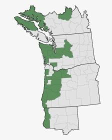 Pacific Northwest Pear Map, HD Png Download, Free Download