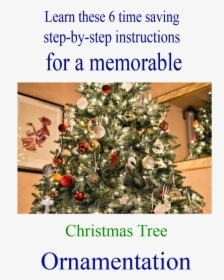 How To Easily Decorate A Pre-lit Needle Branch Flocked - Kerstboom Fred Van Leer, HD Png Download, Free Download