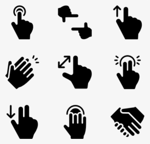 Hand Icons Free Vector - Hand Icon Vector, HD Png Download, Free Download