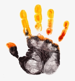 Red Hand Print - Png Kartinki, Transparent Png, Free Download