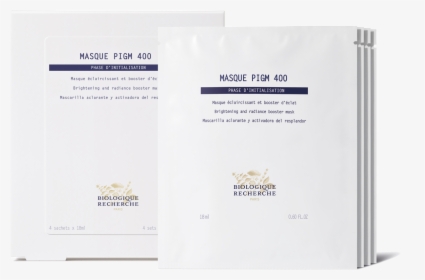 Masque Pigm400 - Masque Pigm 400 Biologique Recherche, HD Png Download, Free Download