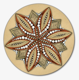 Visit The Zentangle Blog Here To Read About And Watch - Circle, HD Png Download, Free Download