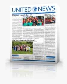 United News - July - August - Newspaper, HD Png Download, Free Download