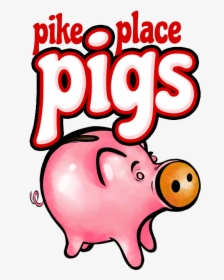 Pike Place Pigs, HD Png Download, Free Download