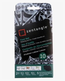 Tiles Zentangle Tools Black Paper, HD Png Download, Free Download
