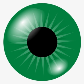 Vector Eyeball Bloody - Green Eye Ball Clip Art, HD Png Download, Free Download