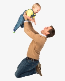 Dance,gesture - Dad And Kids Png, Transparent Png, Free Download