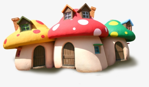 Small House Wallpaper Cartoon Mushroom Png Image High - House Wallpaper Cartoon, Transparent Png, Free Download