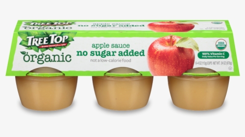 Tree Top Apple Sauce No Sugar Added - Natural Foods, HD Png Download, Free Download